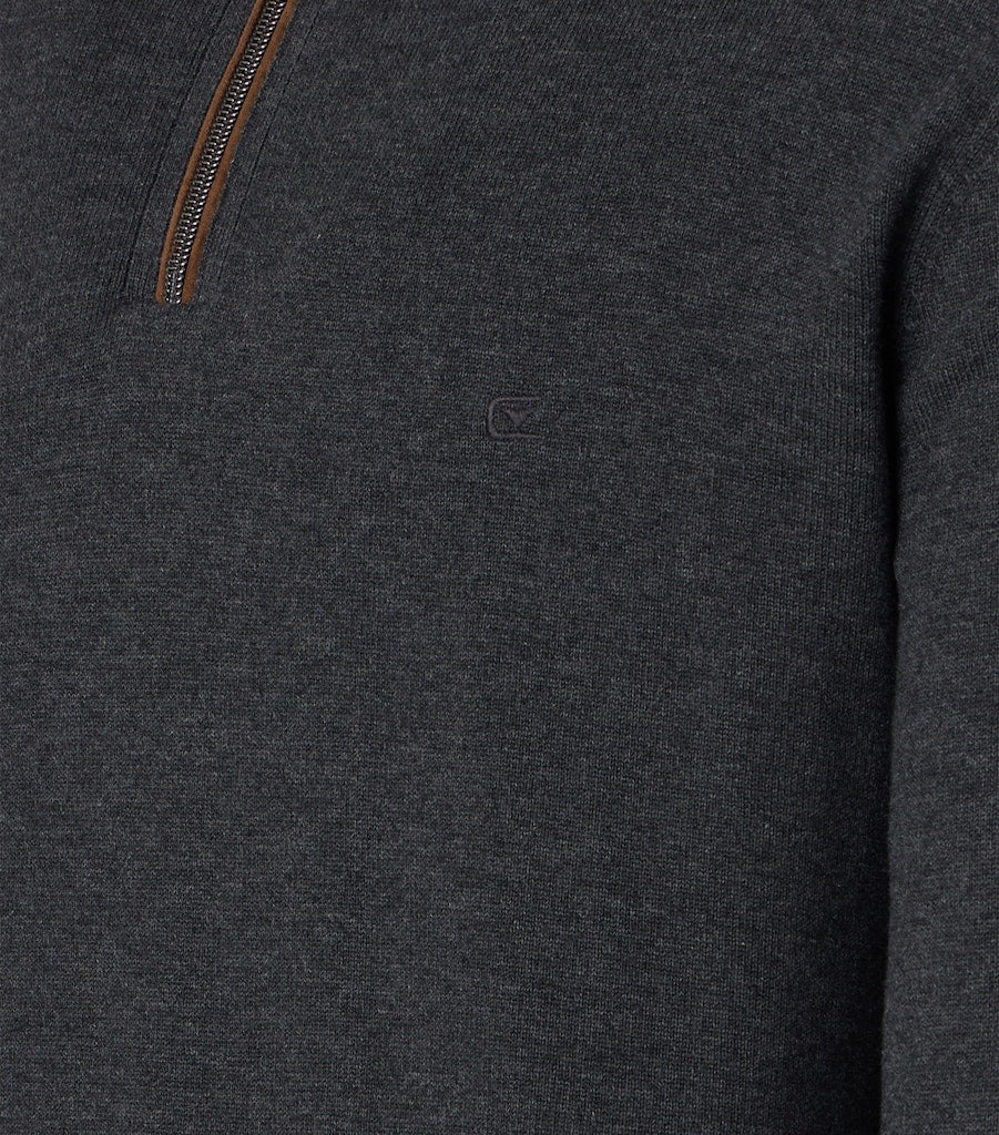 Casa Moda Herren Pullover  Anthrazit