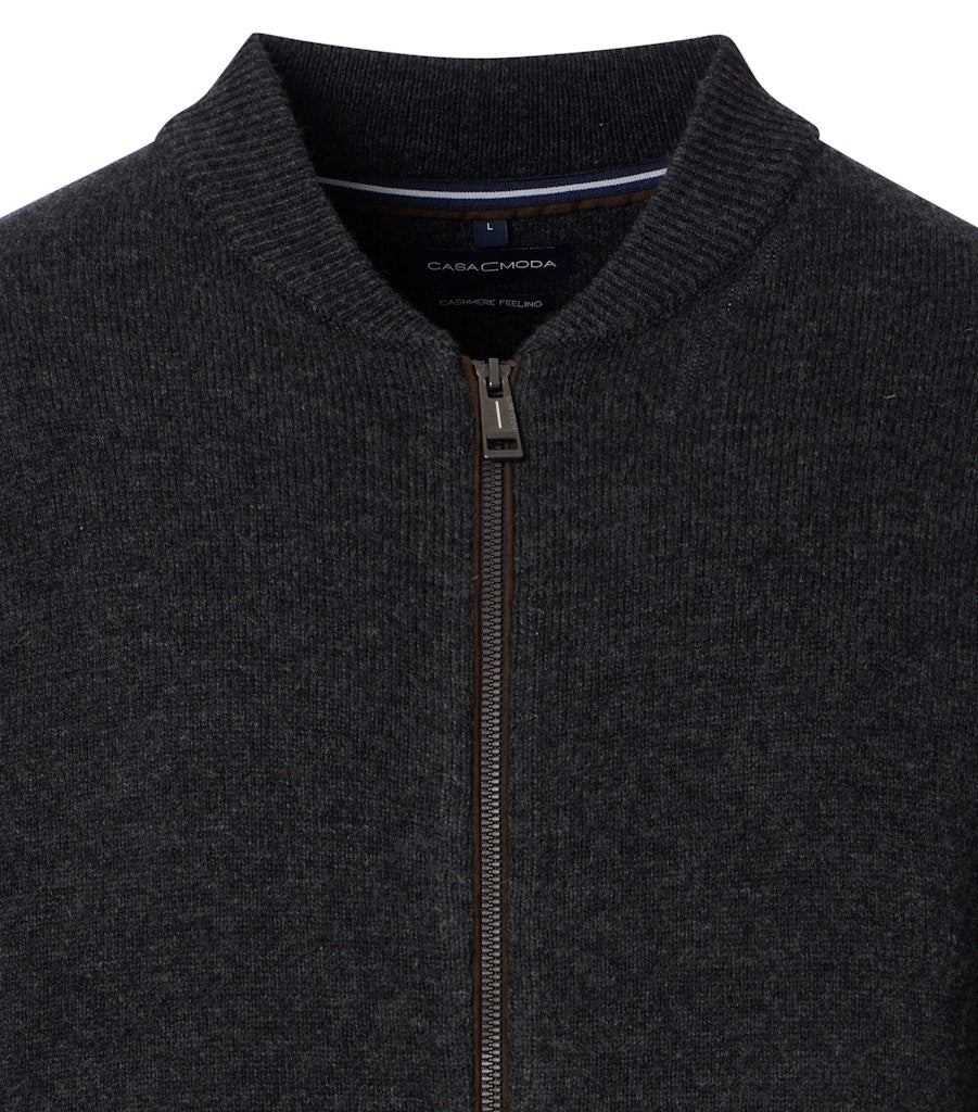 Casa Moda Herren Strickjacken  Anthrazit