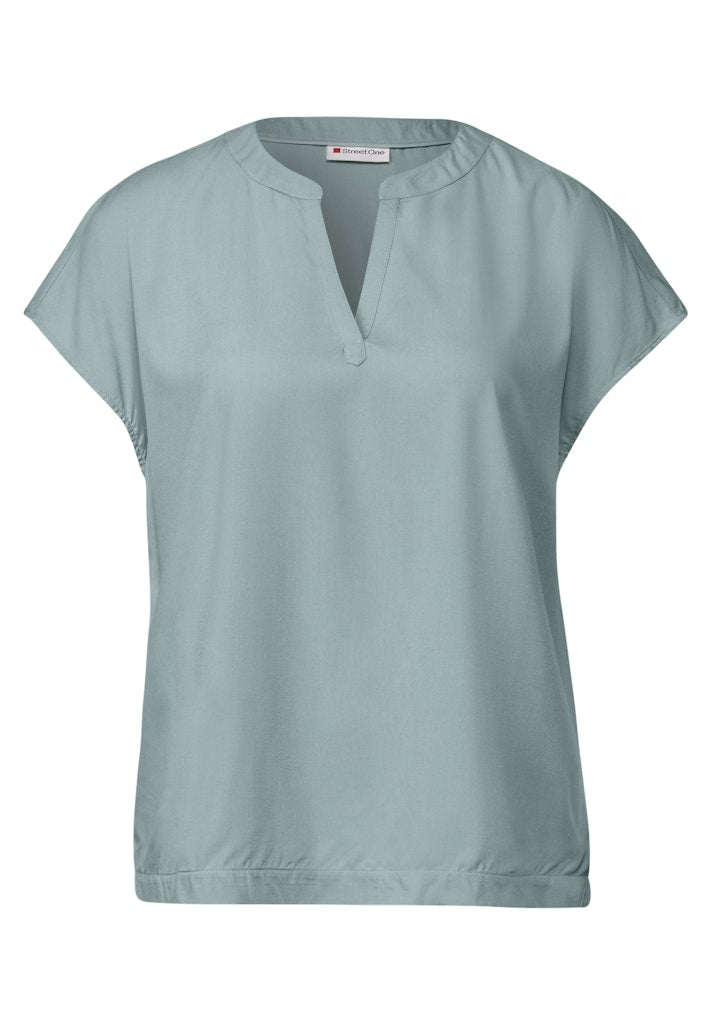 Street One Damen Blusen  Arona Blu