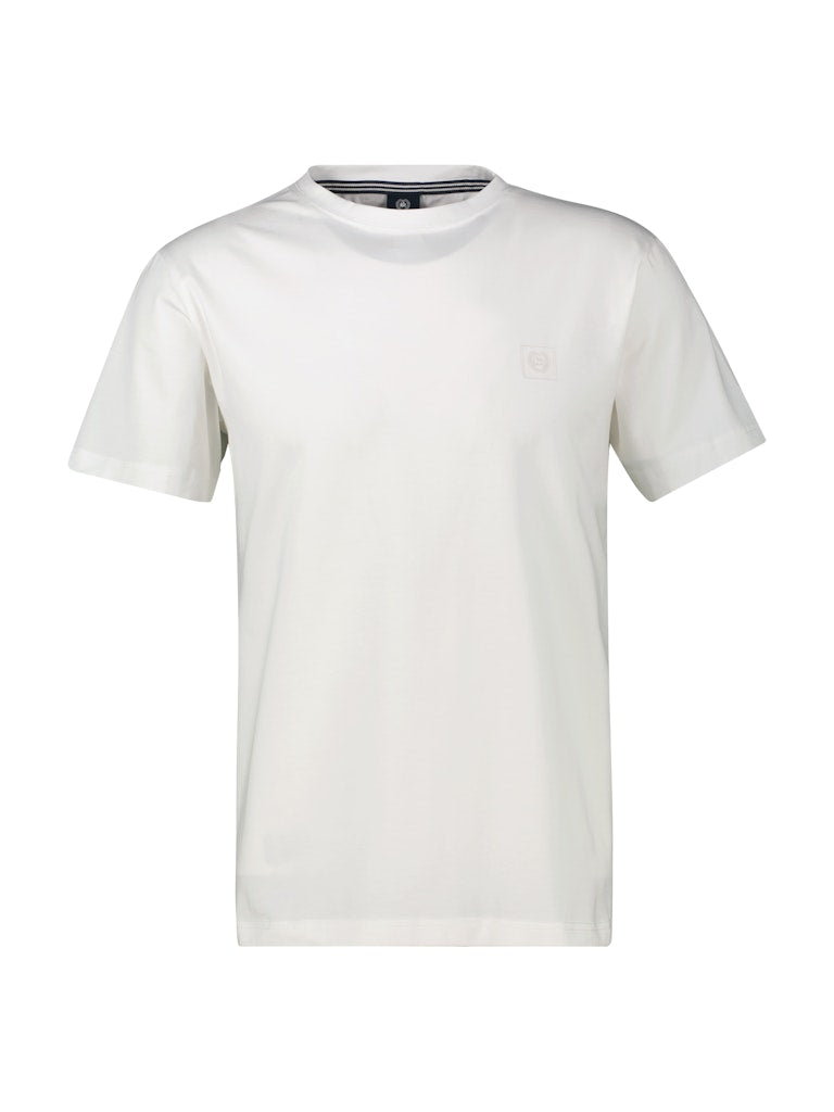 Lerros Herren T-Shirts kurz Broken White