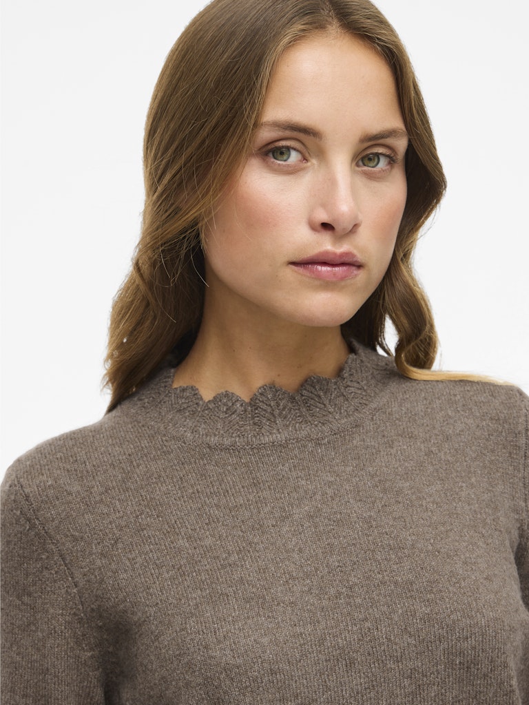 Vila Damen Pullover Falcon/Melange