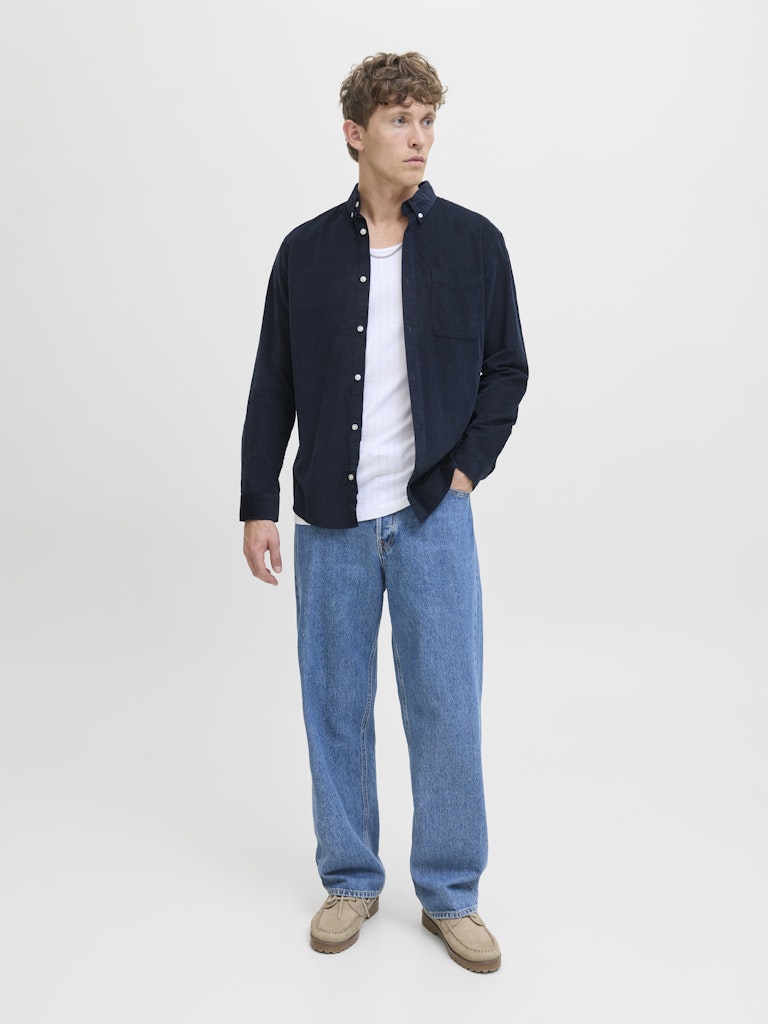 Jack & Jones Herren Hemden lang Sky Captain