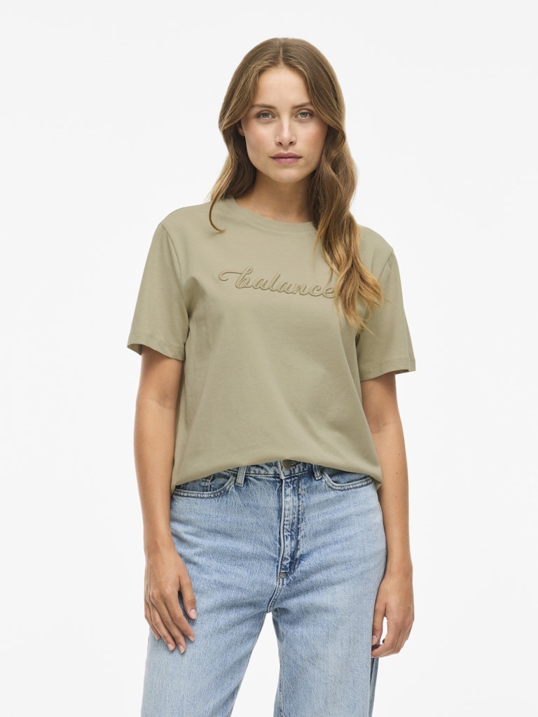 Vila Damen T-Shirts Elm