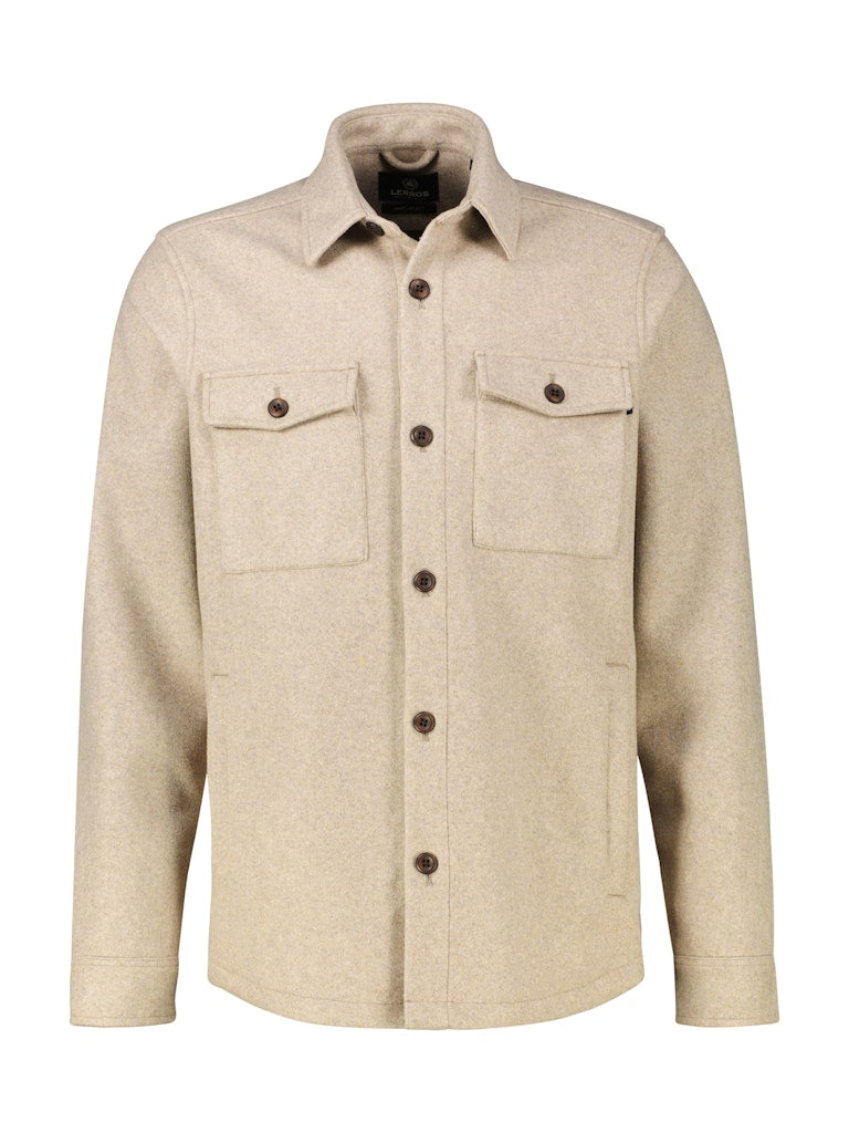 Lerros Herren Hemden Foam White