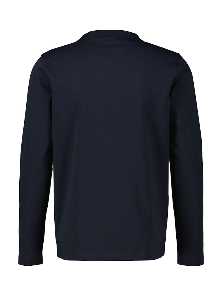 Lerros Herren T-Shirts kurz Classic Navy