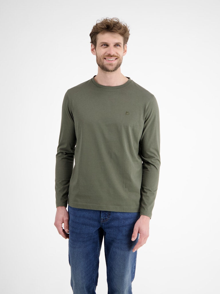 Lerros Herren T-Shirts kurz Nordic Olive