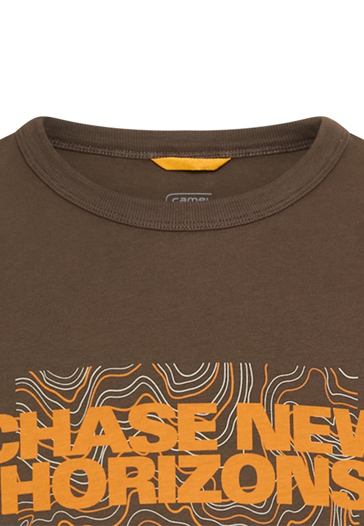 Camel active Herren T-Shirts kurz  Dark Brown