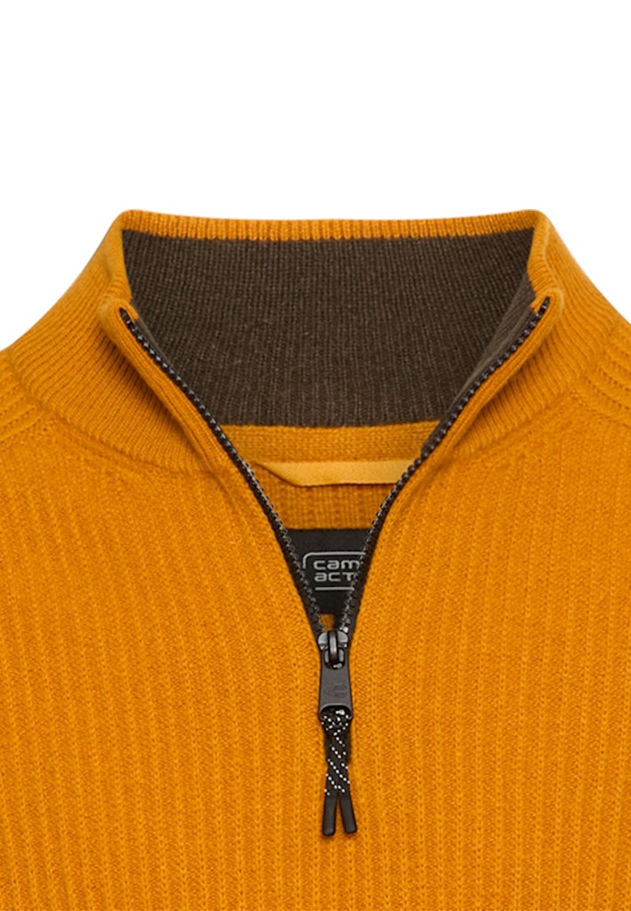 Camel active Herren Pullover  Burned Yello