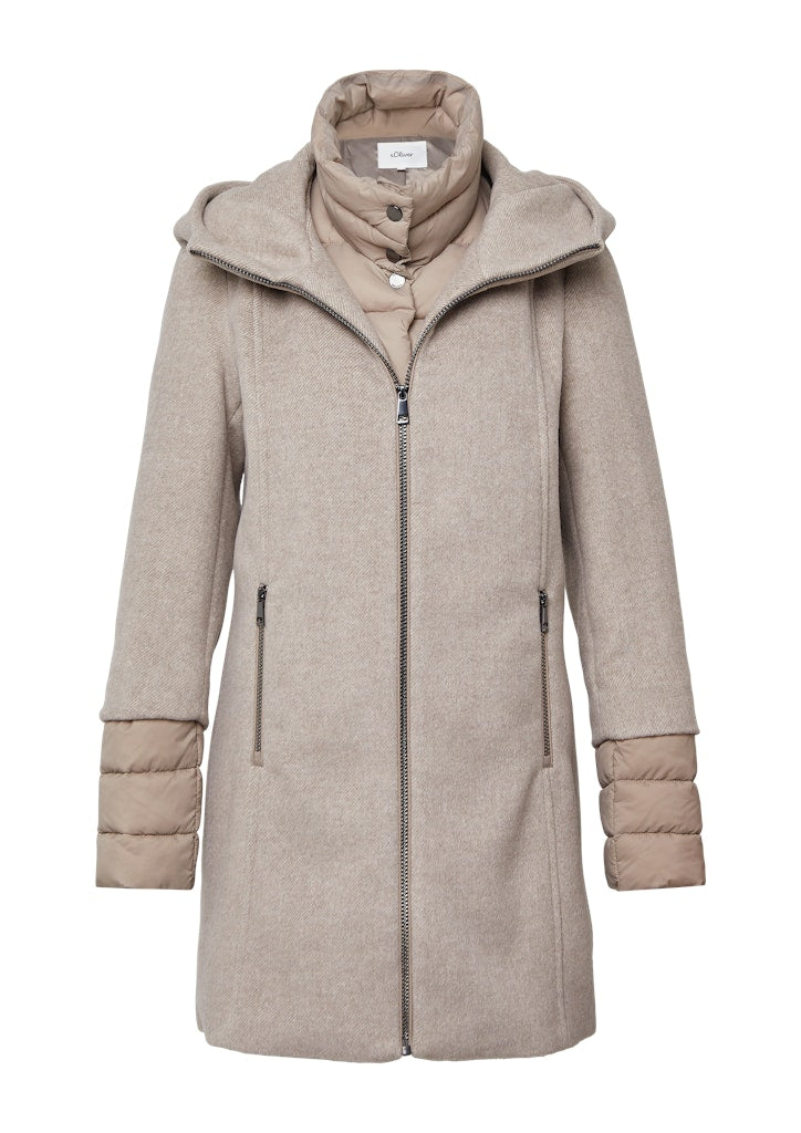 S. Oliver red Damen Mantel Brown