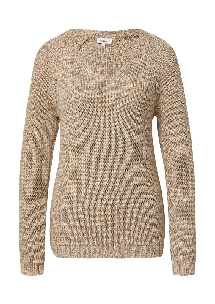 S. Oliver red Damen Pullover Brown