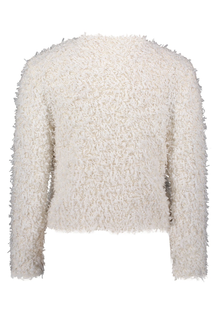 Betty & Co Damen Strickjacken Offwhite