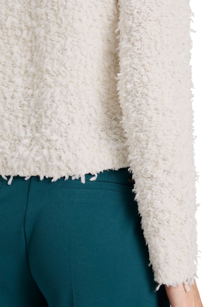 Betty & Co Damen Strickjacken Offwhite