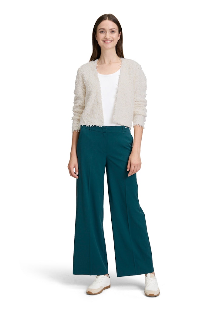 Betty & Co Damen Strickjacken Offwhite