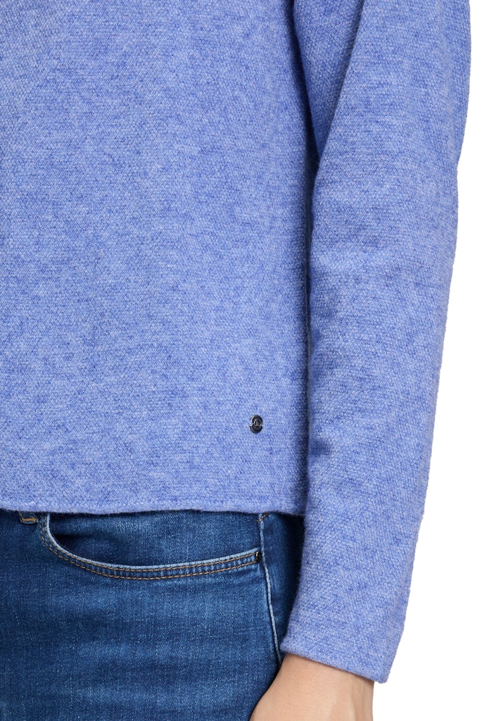 Betty & Co Damen Pullover Middle Blue Mel