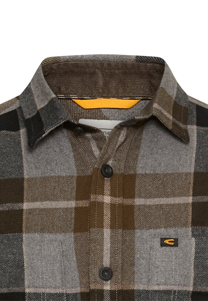 Camel active Herren Hemden  Asphalt