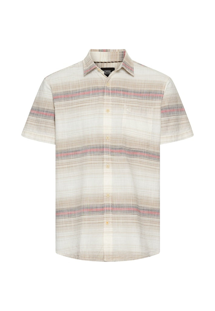 Camel active Herren Hemden kurz  Sunfaded Red