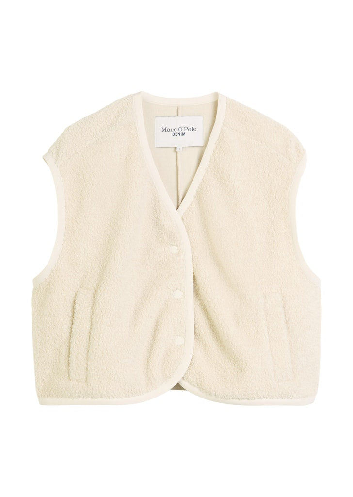 Marc O`Polo denim Damen Indoorwesten White Blush