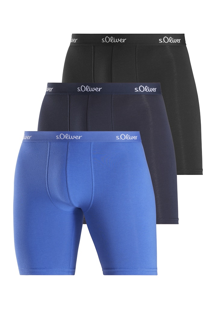 Lascana Boxershort X Blau Sort