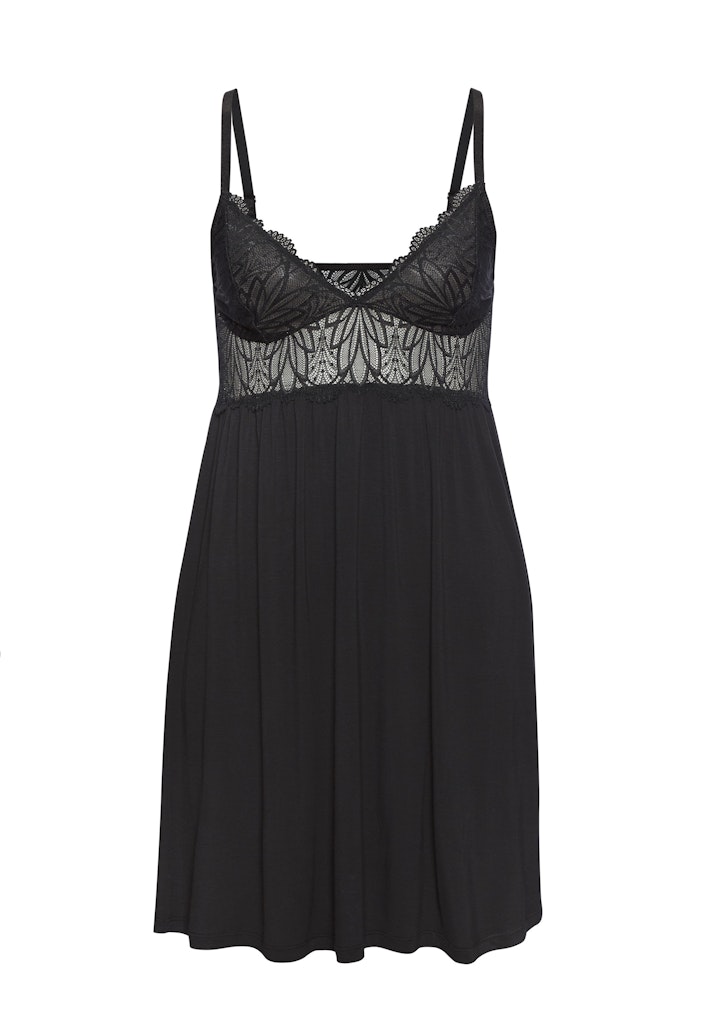 Lascana Nachthemd Black