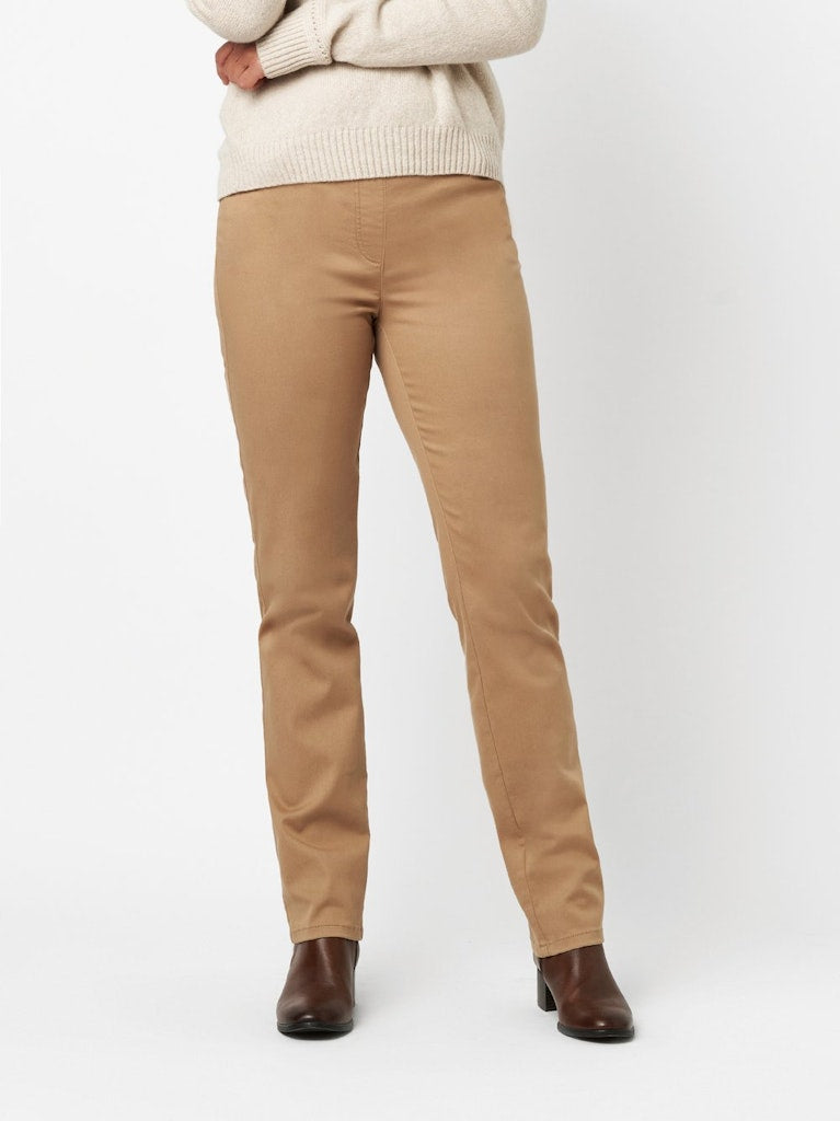 Toni Dress Damen Hosen Taupe