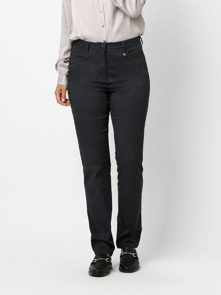 Toni Dress Damen Hosen Grey