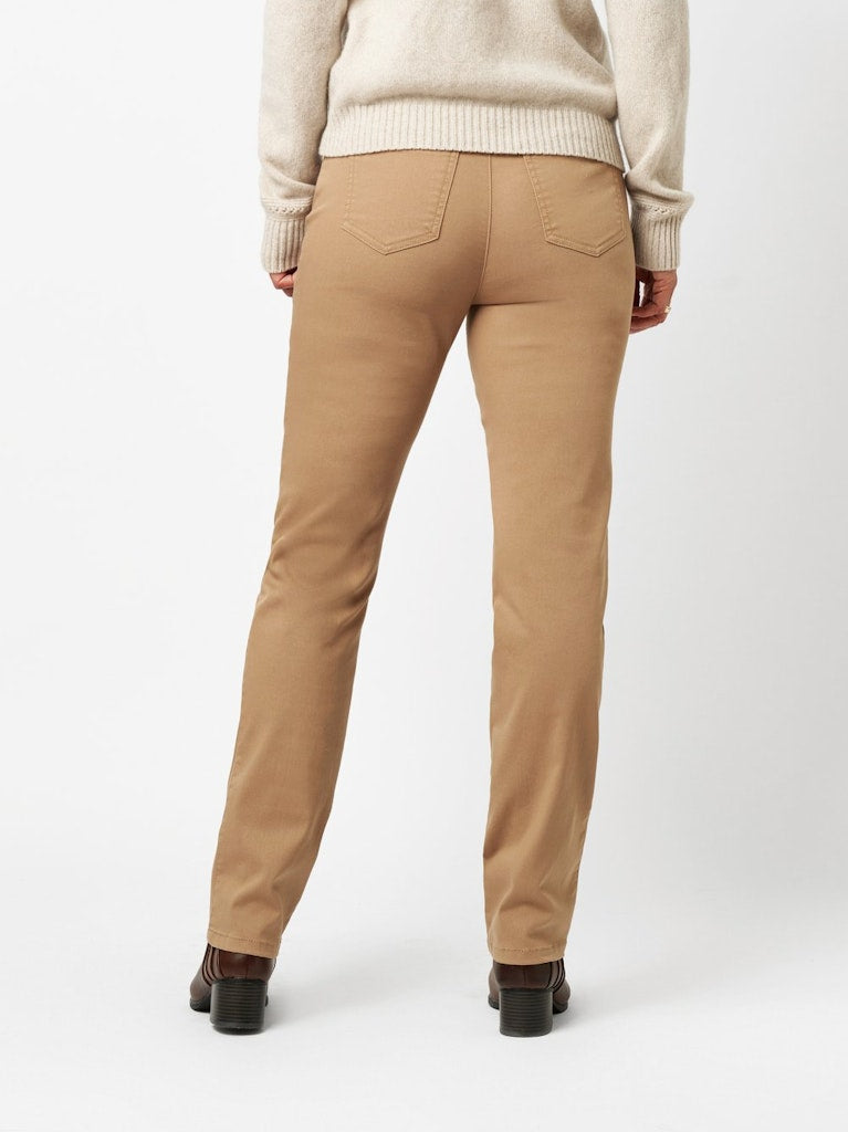 Toni Dress Damen Hosen Taupe