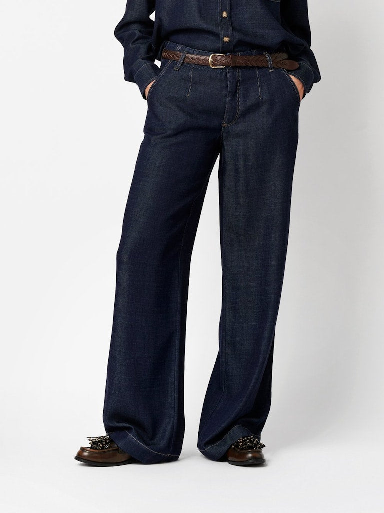 Toni Dress Damen Jeans Dark Blue