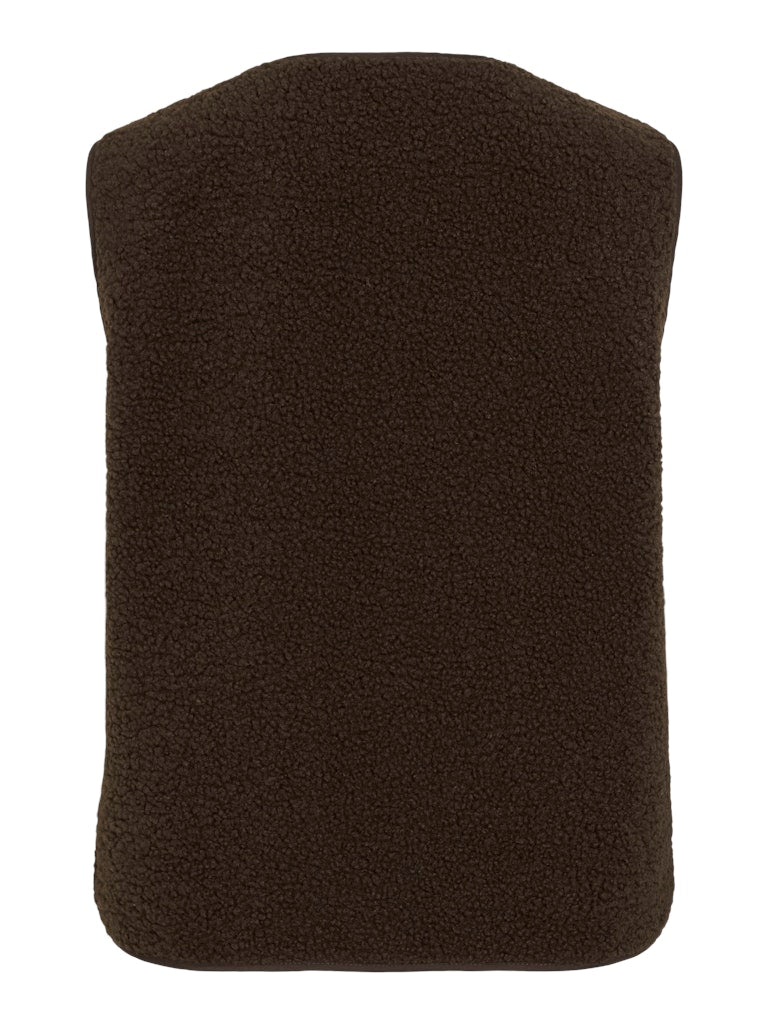 Vila Damen Outdoorwesten Coffee Bean