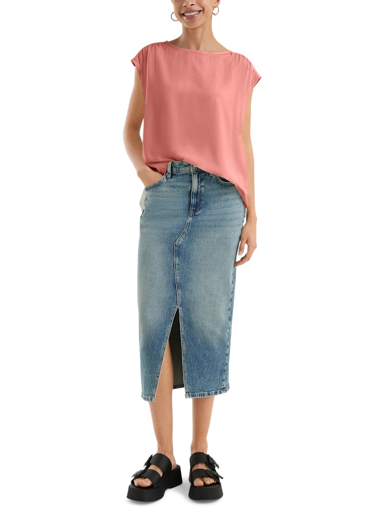 QS by S.Oliver Damen Blusen Lilac/Pink
