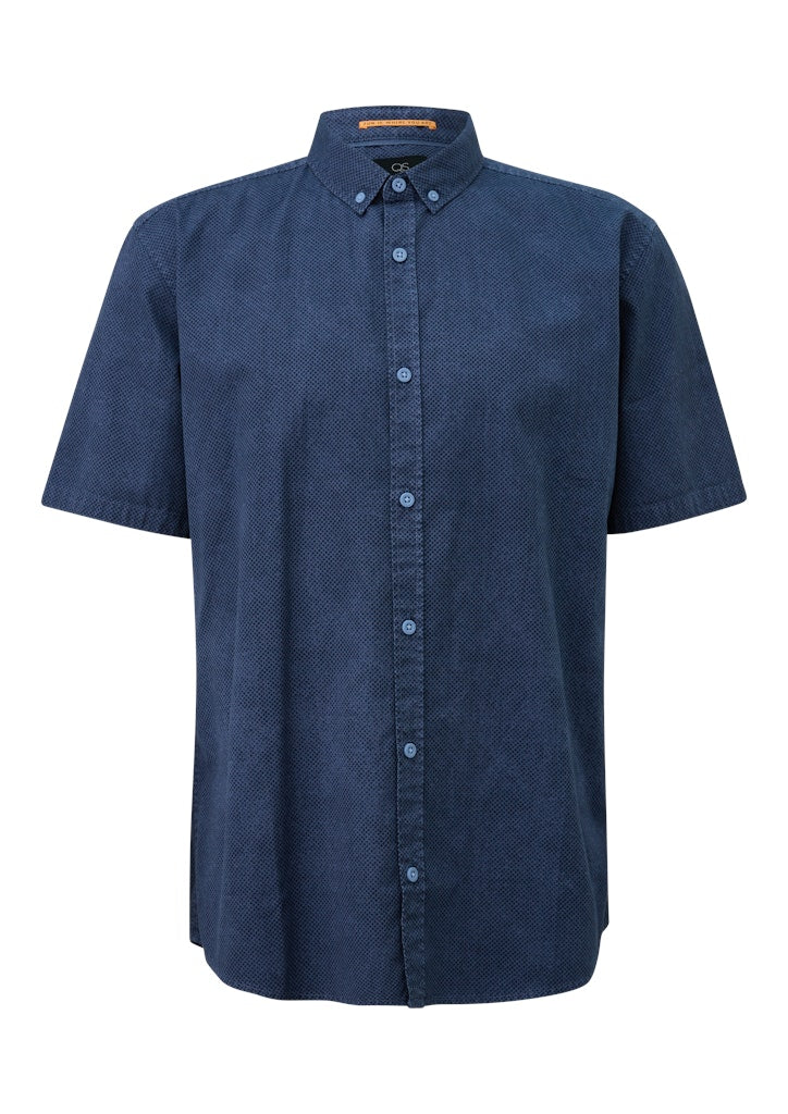 QS by S.Oliver Herren Hemden lang Blue