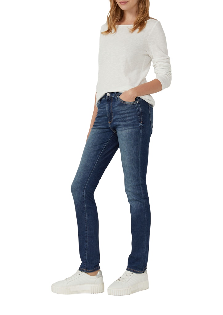 S. Oliver red Damen Jeans Blue