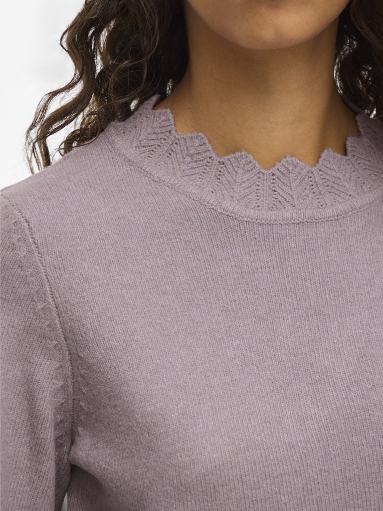 Vila Damen Pullover Toadstool/Melan