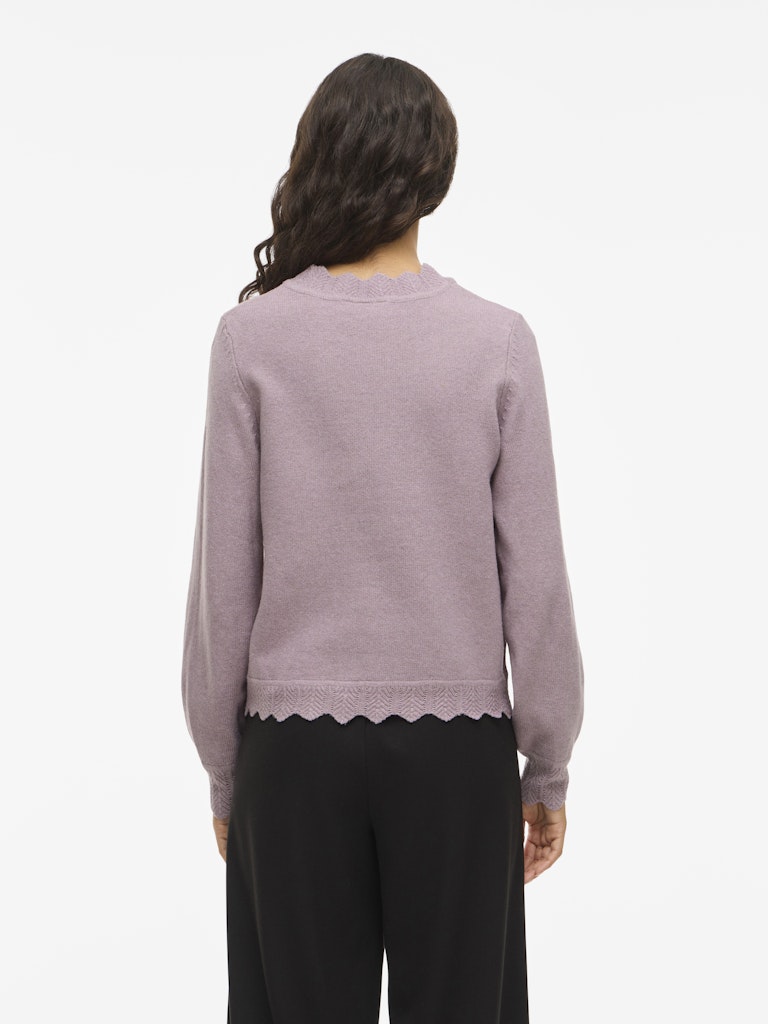 Vila Damen Pullover Toadstool/Melan
