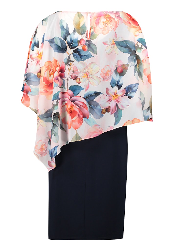 Vera Mont Damen Kleider Patch Dark Blue