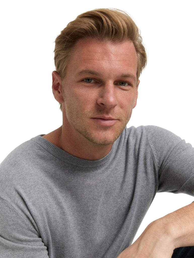 Tom Tailor Herren Pullover Classic Dark Gr