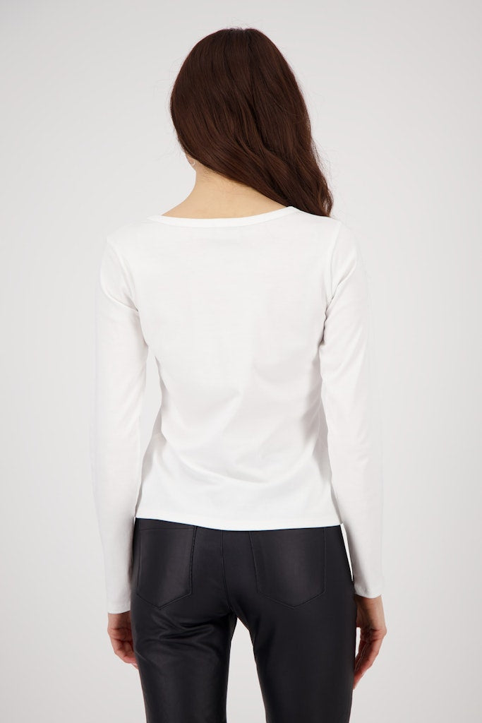 Monari Damen T-Shirts  Off-White