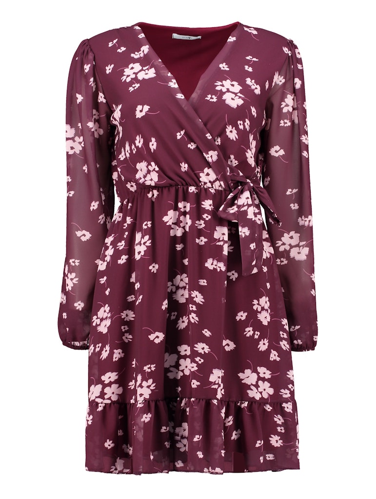 Haily's Damen Kleider  Burgundy F