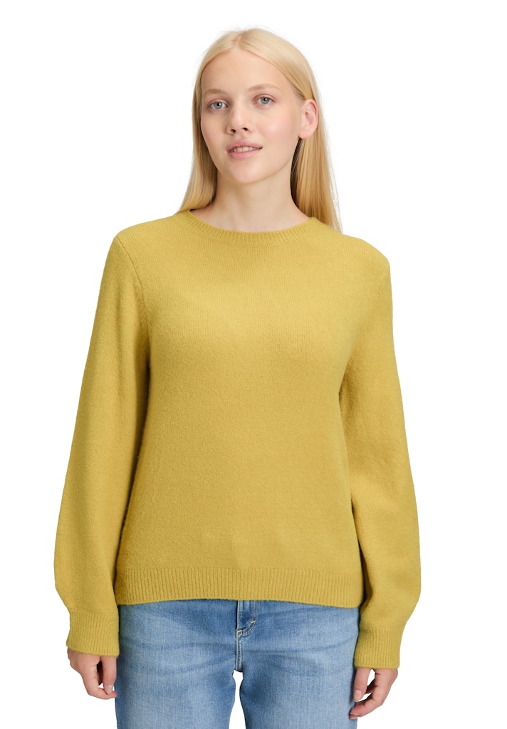 Cartoon Damen Pullover Burnished Gold
