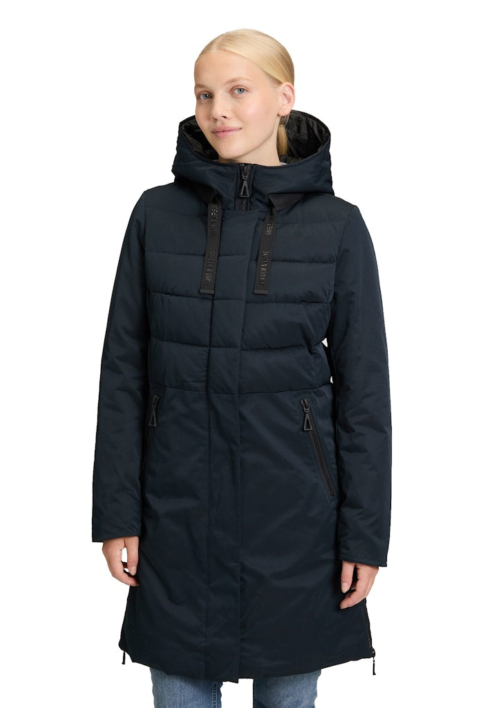 Amber & June Damen Jacken  Black Navy