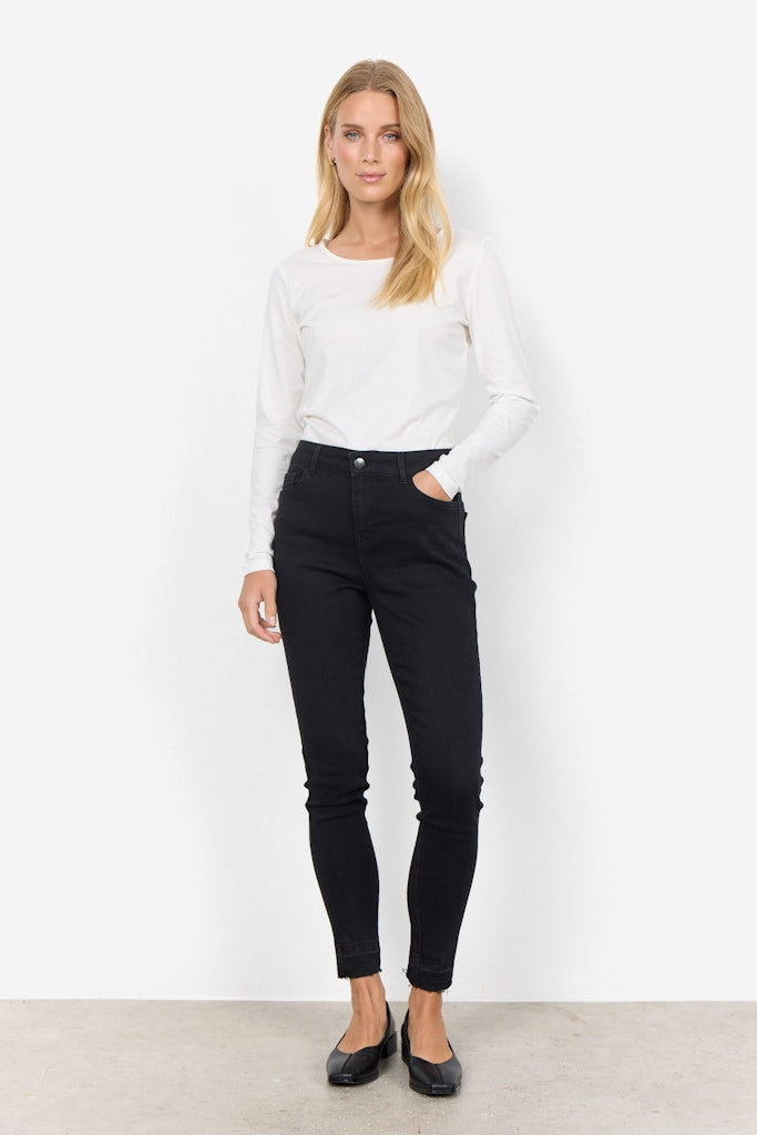 Soya Concept Damen T-Shirts Offwhite
