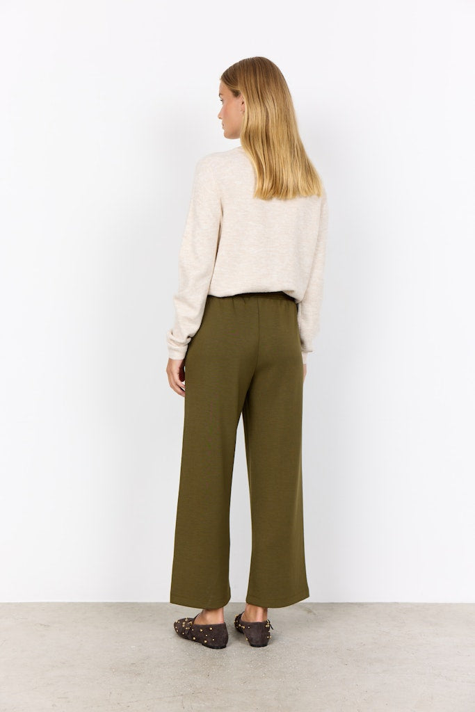 Soya Concept Damen Hosen Dark Olive