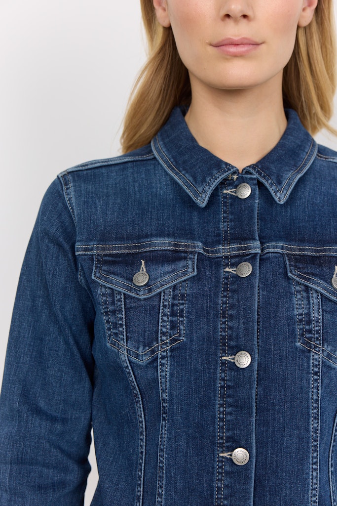 Soya Concept Damen Jacken Dark Blue Denim