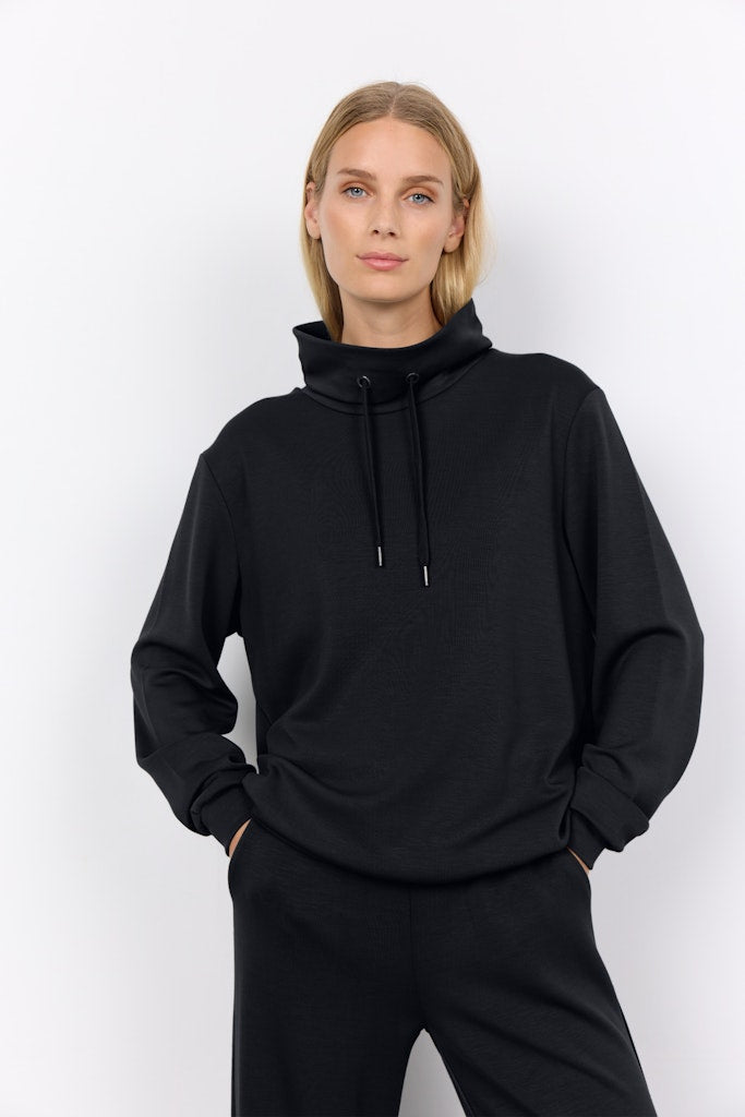 Soya Concept Damen Sweatshirts Black