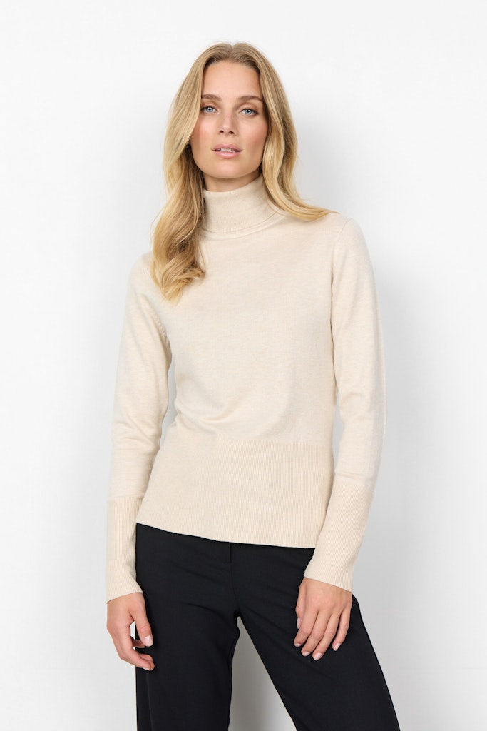 Soya Concept Damen Pullover Cream Melange