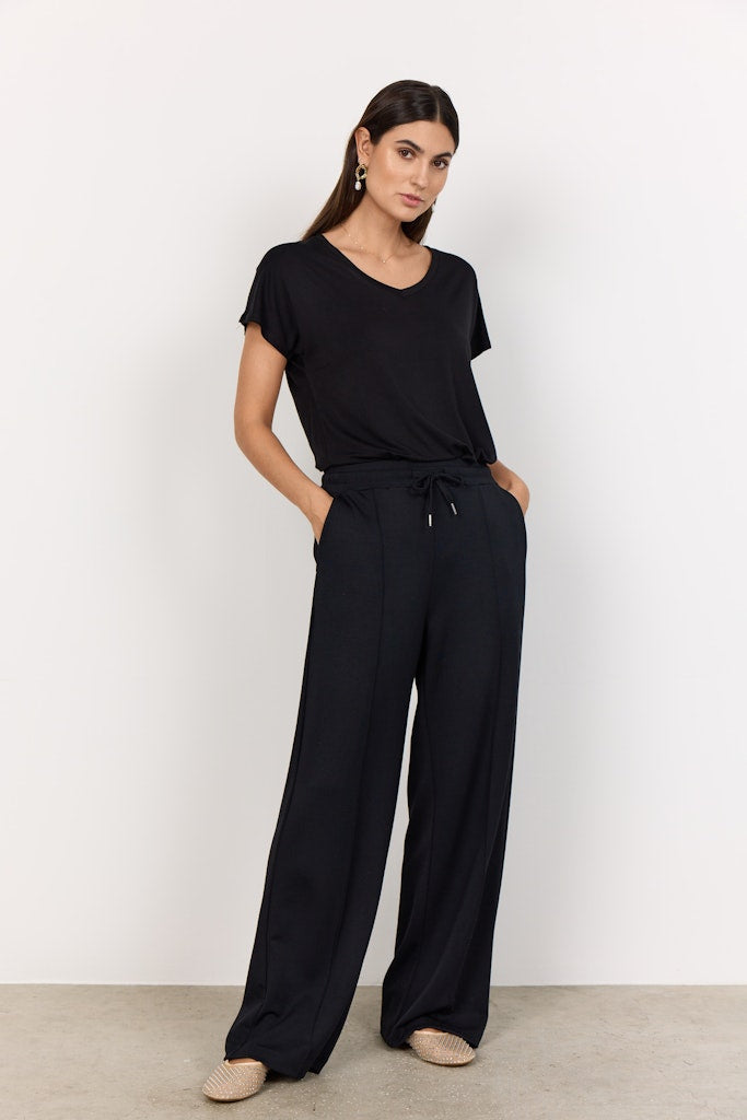 Soya Concept Damen Hosen Black