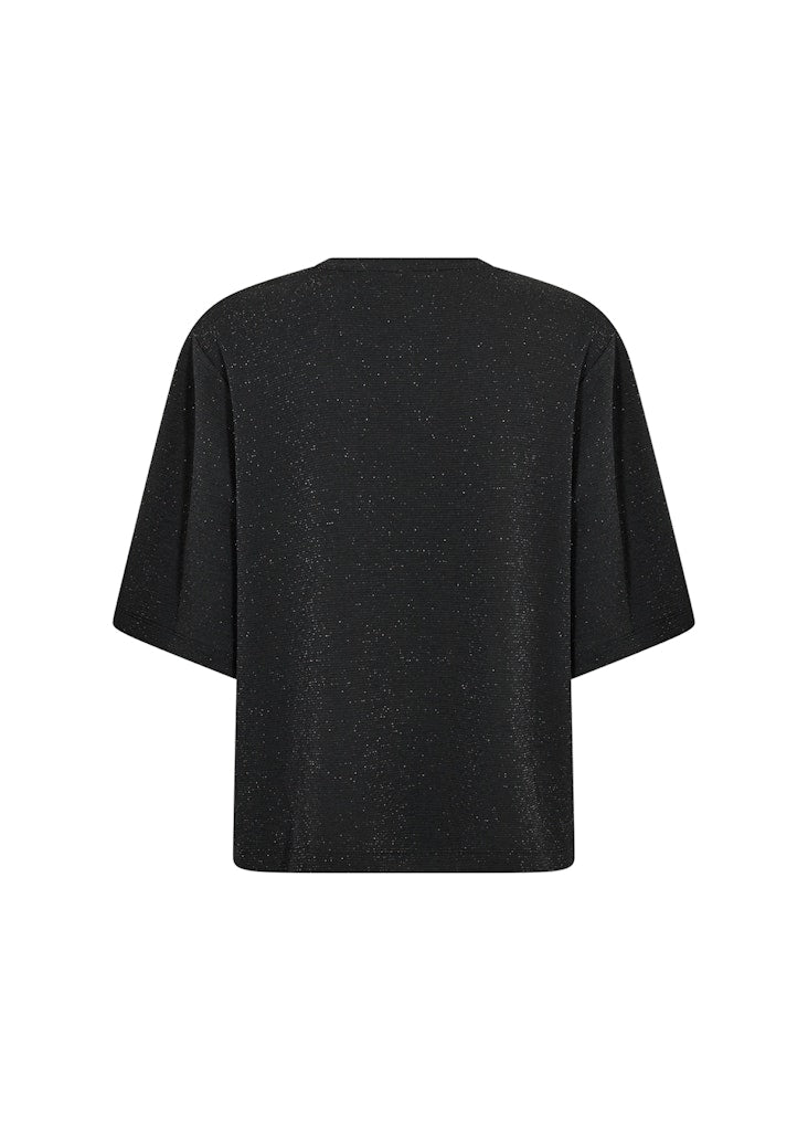 Soya Concept Damen T-Shirts Black Combi