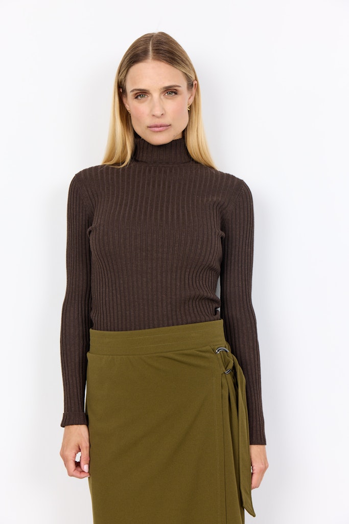 Soya Concept Damen Pullover Hot Fudge Melan