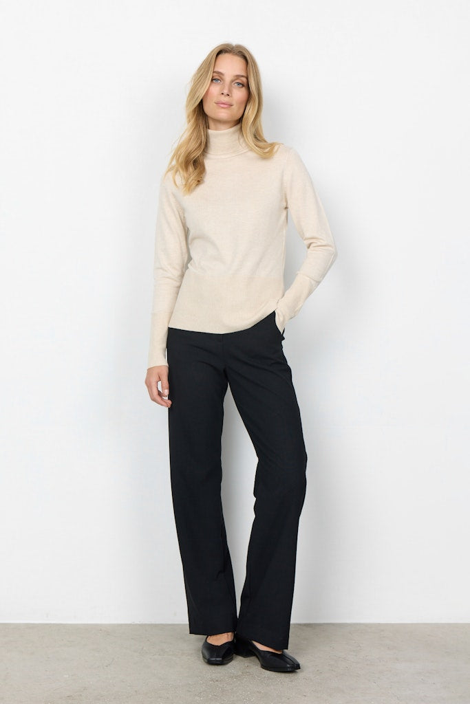 Soya Concept Damen Pullover Cream Melange