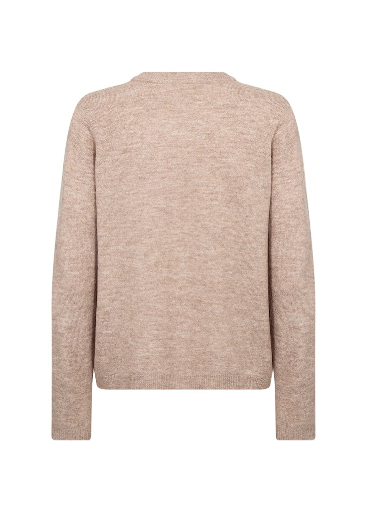 Soya Concept Damen Strickjacken Sand Melange