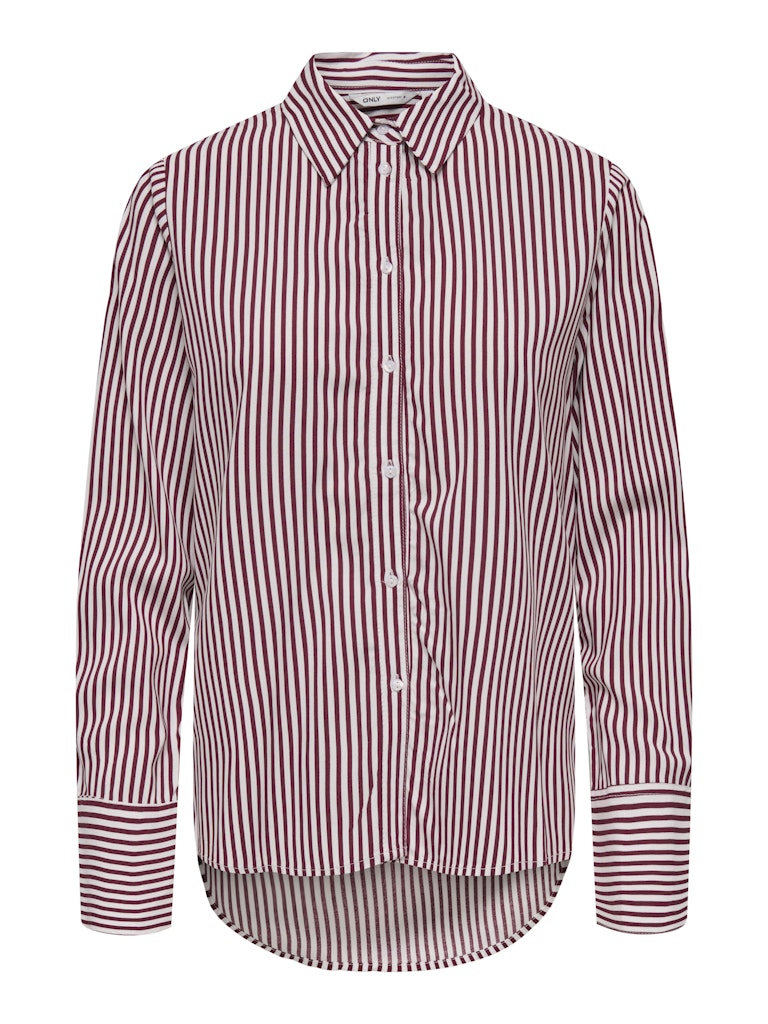 Only Damen Blusen Burgundy/Cd Str